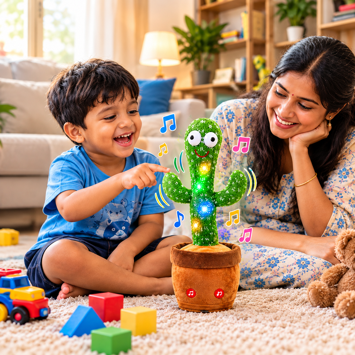 Talking & Dancing Cactus This Toy Talks