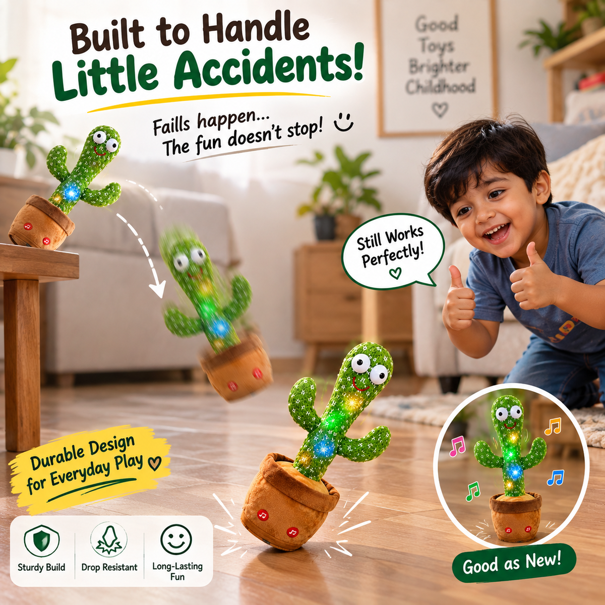 Talking & Dancing Cactus This Toy Talks