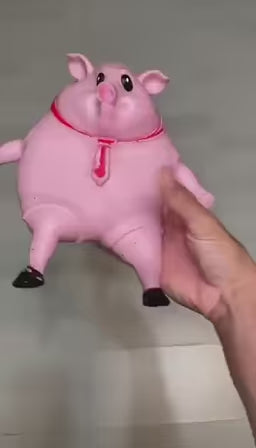 Funny Pink Pig Squishy Toy